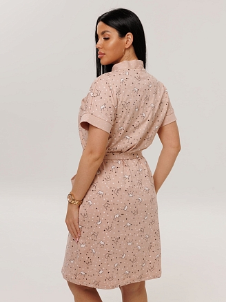 Женский комплект Сор-12(К) + Х-12(К) / Бежевый (короны)