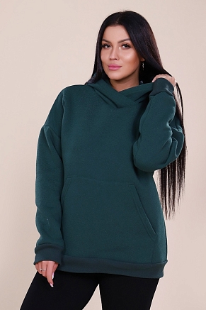 Женское худи 449 / Изумруд