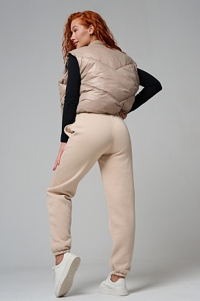 Женские брюки 14432 / бежевый