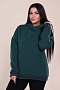 Женское худи 449 / Изумруд