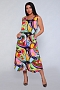 Женский сарафан Пикассо 724 / Мультиколор