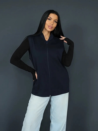 Женский жилет 2247/2 / Темно-синий