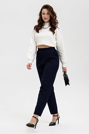 Женские брюки 32809 / темно-синий