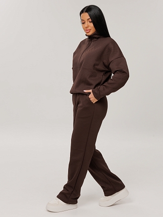 Женский костюм К-225(ТрЖ) / Темно-коричневый
