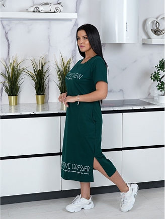 Женское платье Рамона / Темно-зеленый