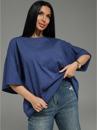 Женская футболка Анита-2 / Индиго