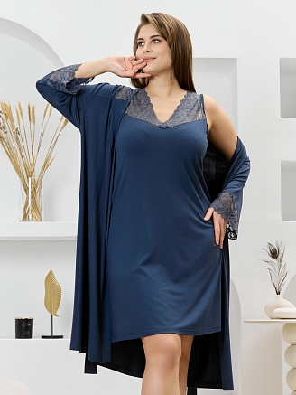 Женский халат Джара-3 Х-767 / антрацит