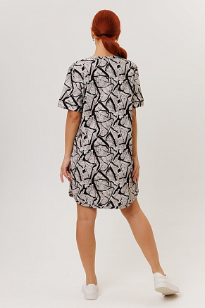 Женская туника 2201/2 / Серо-коричневый