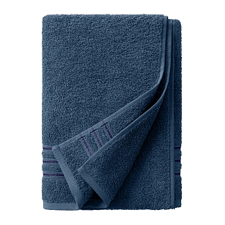 Полотенце махровое "Хорошо Дома" Верона / Темно-лазурный