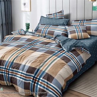 Постельное белье поплин набивной / В ассортименте