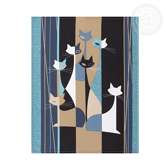 Набор из 3-х полотенец рогожка / Грация