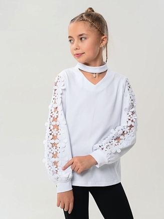 Детский джемпер "Роксана" длинный рукав / В ассортименте