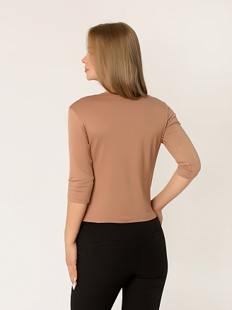 Женская футболка "Милана" / Какао арт. во115к