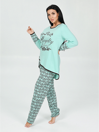 Женская пижама Алина / Ментол