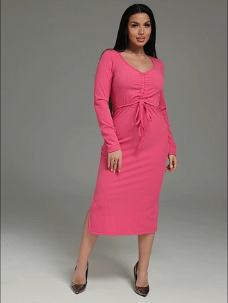 Женское платье Крис / Розовый