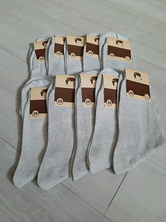 Мужские носки льняные