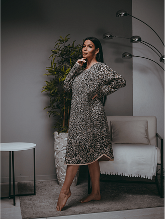 Женская сорочка Мелодия / Леопард