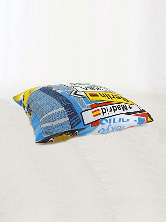 Детская подушка новолон поплин / Супермашина