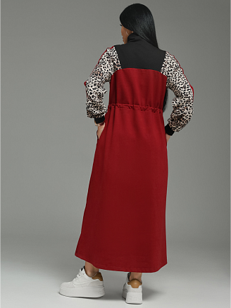 Женское платье Луиза / Бордо