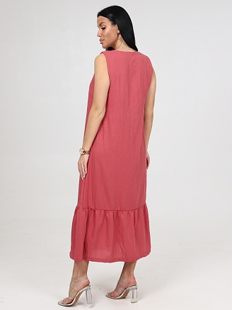 Женское платье Мятка ПлМ-2502 / Брусника