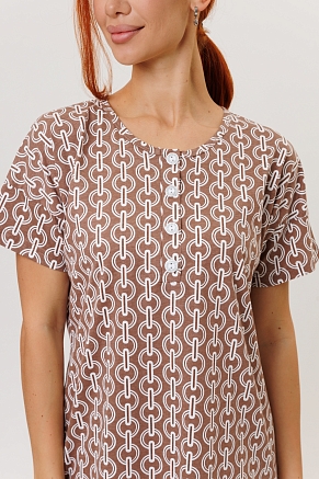 Женская туника 2274/1 / Коричневый