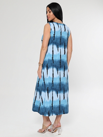 Женское платье Мираж ПлК-2916 / Северное сияние синее