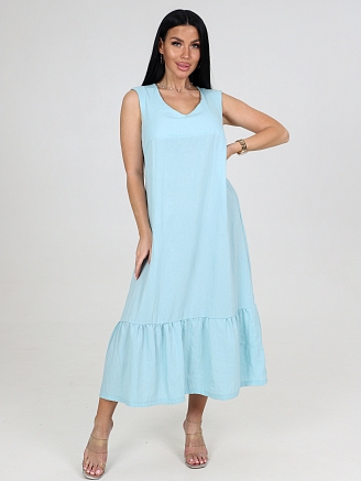 Женское платье Мятка ПлМ-2502 / Голубой
