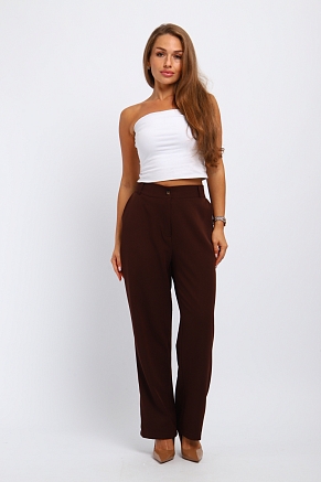Женские брюки 31986 / коричневый