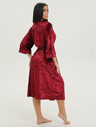 Женский халат Топаз / Бордо