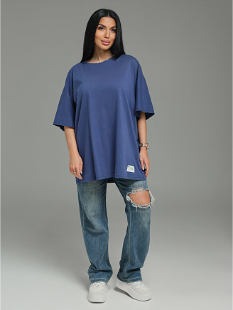 Женская футболка Анита-2 / Индиго