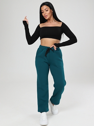 Женские брюки БФ-218 / Петроль