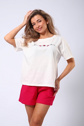 Женский костюм 88120 / малина