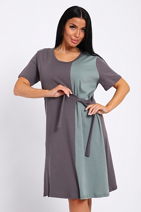 Женская туника 35285 / серый