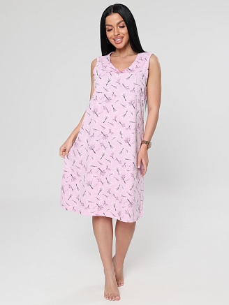 Женская ночная сорочка М-197 / лаванда