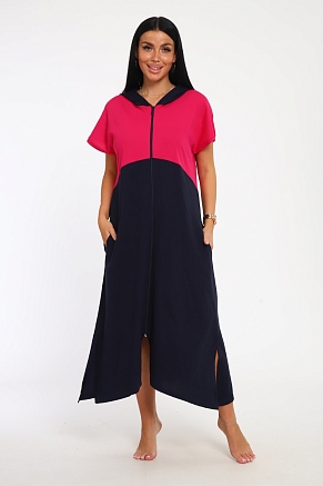 Женский халат 33519 / синий