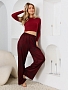 Женские брюки Ная / бордовый