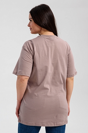 Футболка унисекс 8471/4 / кофе с молоком