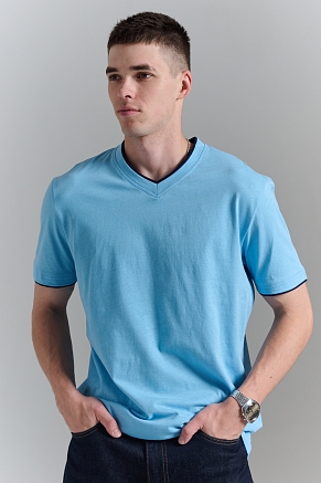 Футболка мужская 14490 / светло-голубой