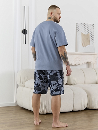 Мужской костюм Страйк КП-172 / серый