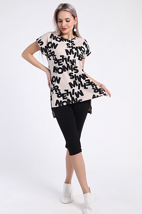 Женский костюм Буква 796 / Бежевый