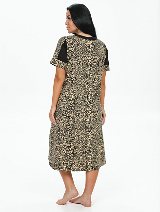 Женский халат Валерия / Леопард