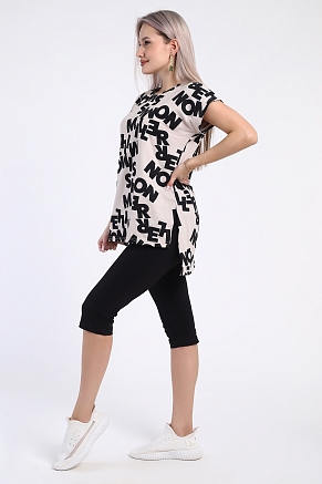 Женский костюм Буква 796 / Бежевый