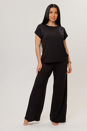 Женский костюм с брюками 2280 / Черный
