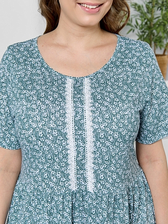 Женское платье Шелли / зелёный