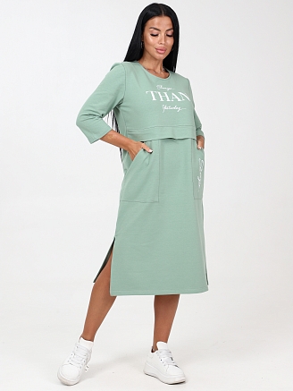 Женское платье СПРИНТ ПлФ-43 / Оливка