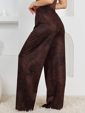 Женские брюки Ная / коричневый