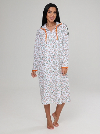 Женская ночная сорочка НК-616 / Оранжевый
