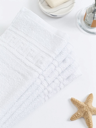 Полотенце махровое г/к Узбекистан 380 гр/м2 / 024-белый