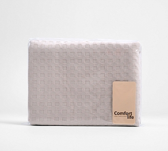 Полотенце банное вафельное полотно / Латте П