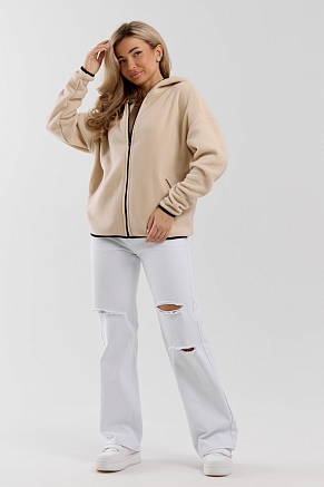 Женская толстовка 36991 / бежевый